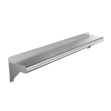 Amgood Stainless Steel Wall Shelf, 36 Long X 8 Deep AMG WS-0836